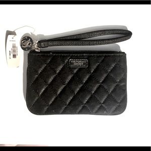 🚫SOLD on eBay🚫 NWT VS black sparkle wristlet